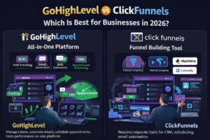 GoHighLevel vs ClickFunnels 2026: Why GoHighLevel Is the Better Choice for Your Business